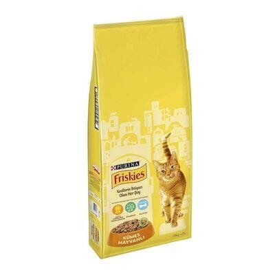 Friskies Kümes Hayvanlı Yetişkin Kedi Maması 15 KG | SRC: Barcode: 7613287168177